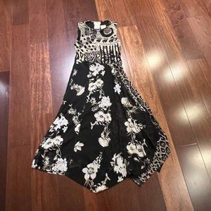 FUZZI Midi Mesh Dress Size M